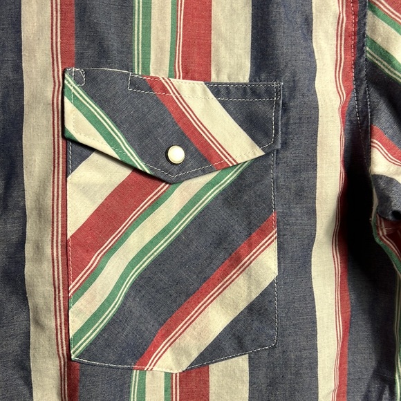 Wrangler Western Pearl Snap short Sleeve shirt - Picture 4 of 5
